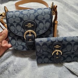 Coach Crossbody Purse and Wallet